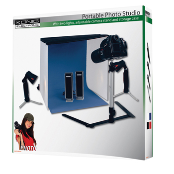 KN-STUDIO10 Opvouwbare mini fotostudio (40x40 cm) Verpakking foto